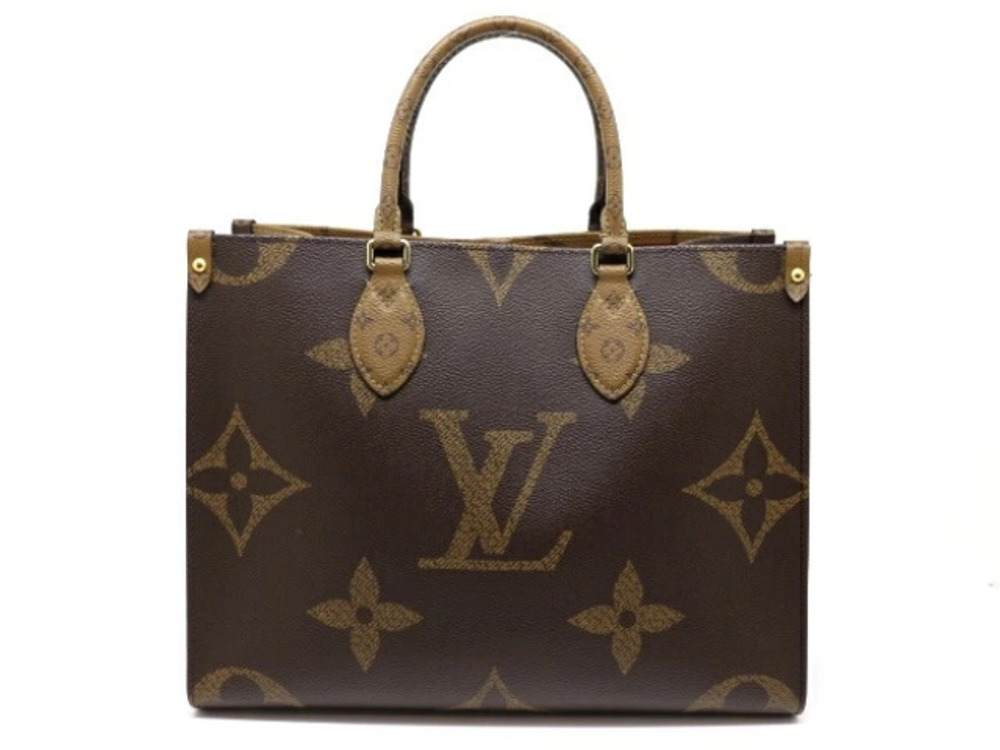 LOUIS VUITTON On The Go Monogram Giant Reverse Tote Bag Shoulder
